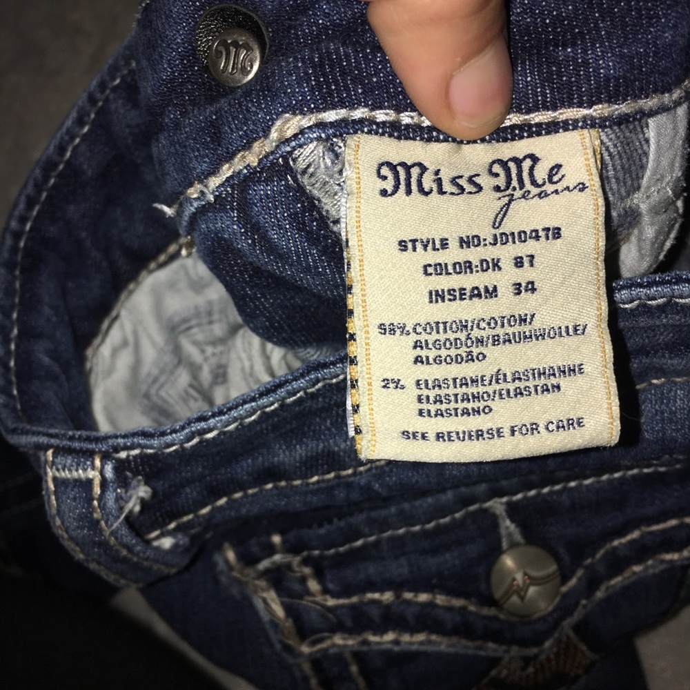Miss me bootcut jeans